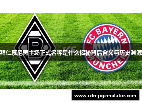 拜仁慕尼黑主场正式名称是什么揭秘背后含义与历史渊源