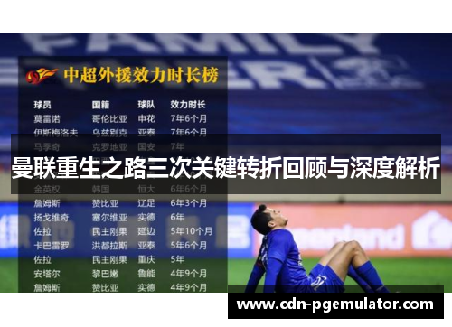 曼联重生之路三次关键转折回顾与深度解析