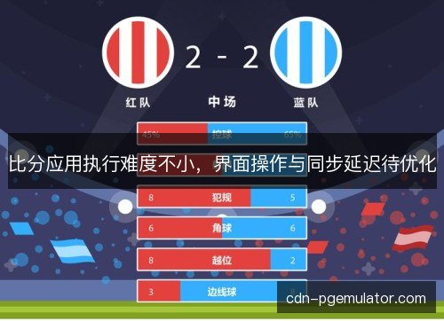 比分应用执行难度不小，界面操作与同步延迟待优化